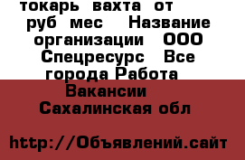 токарь. вахта. от 50 000 руб./мес. › Название организации ­ ООО Спецресурс - Все города Работа » Вакансии   . Сахалинская обл.